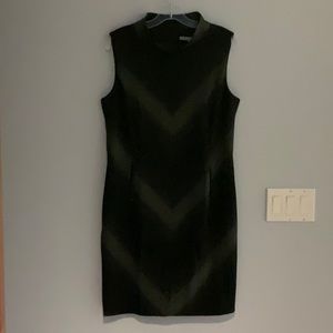 Chevron patterned dress